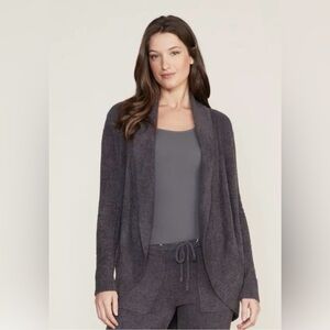 Barefoot Dreams Cozy Chic Lite Circle Cardigan - Gray - Size XS/Small - NWT